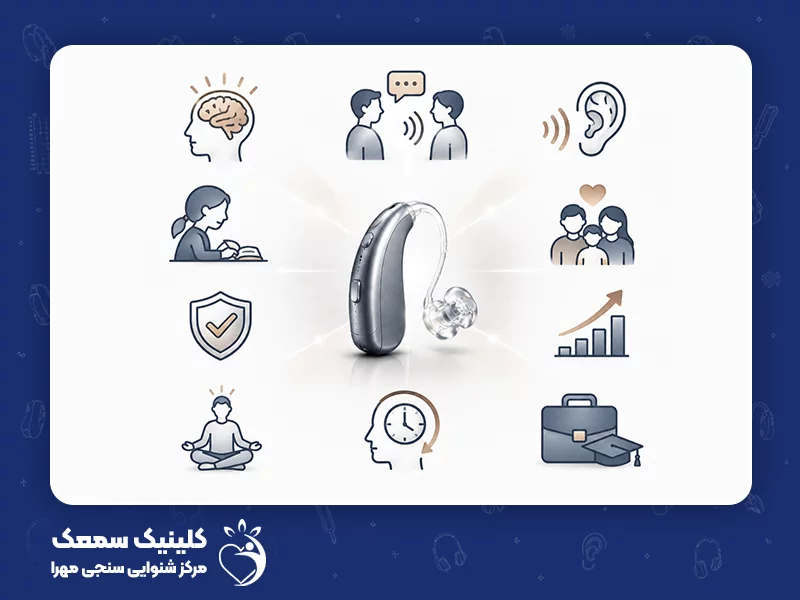 مزایای استفاده از سمعک مناسب برای کم شنوایی شدید