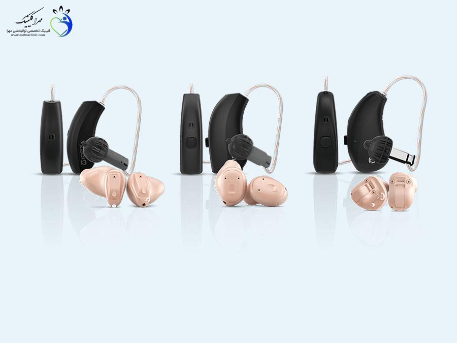 مدل های سمعک ویدکس