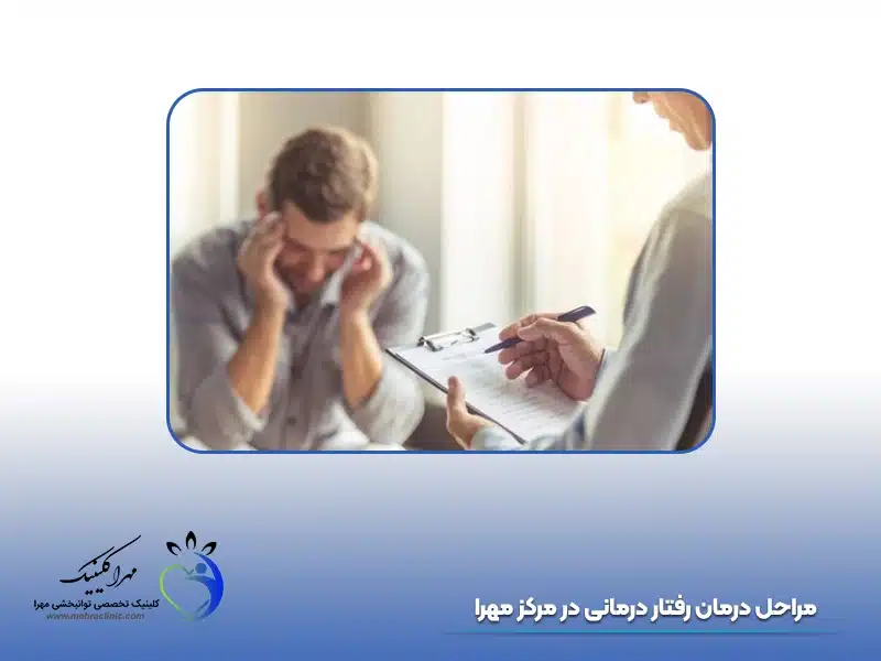 مراحل درمان رفتار درمانی در مرکز مهرا