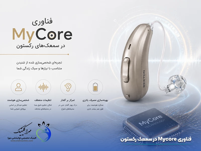 فناوری Mycore در سمعک رکستون