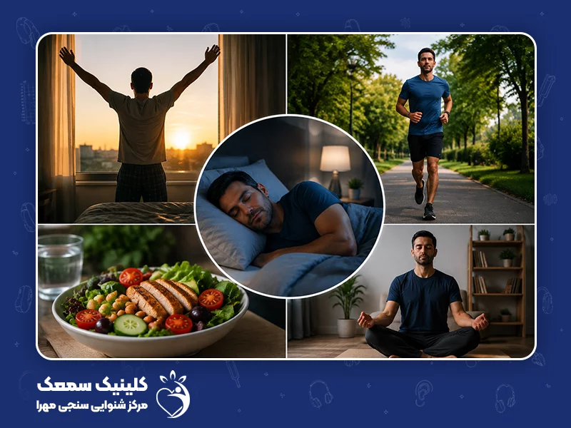 بهترین روش درمان وزوز گوش: 11. تغییر سبک زندگی و خواب