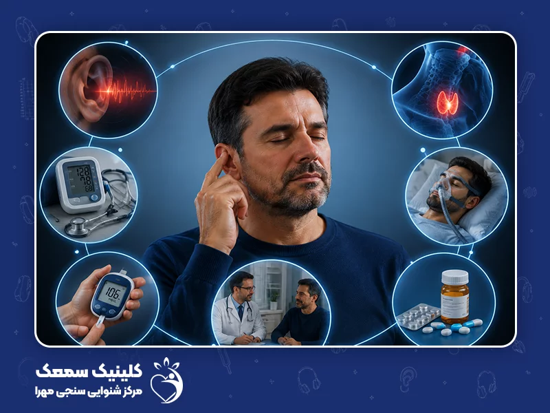 بهترین روش درمان وزوز گوش: 6. درمان بیماری زمینه ای